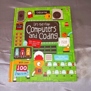 Usborne Lift-the-Flap Computers and Coding STEM Education 100 Flaps to Lift HC
